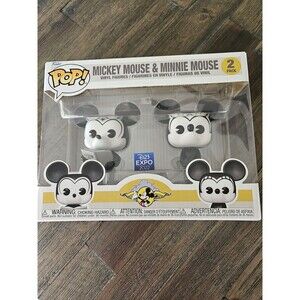 NEW DISNEY POP! MICKEY MOUSE AND MINNIE MOUSE 2-PACK D23 Expo 2022 Exclusive